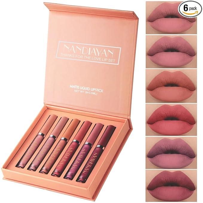 Metallic Lipstick (Set of 6)