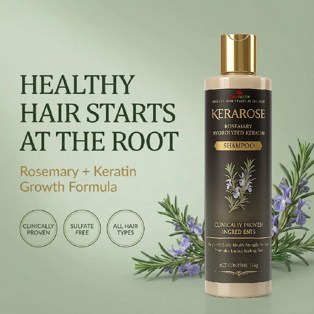 Rosemary Keratin Shampoo (Pack of 2)