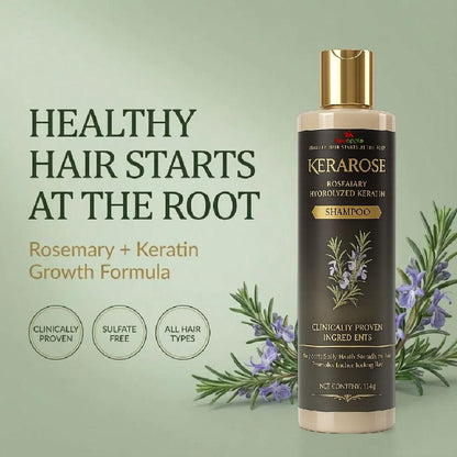 Rosemary Keratin Shampoo (Pack of 2)