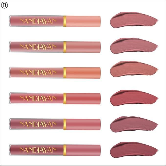 Metallic Lipstick (Set of 6)
