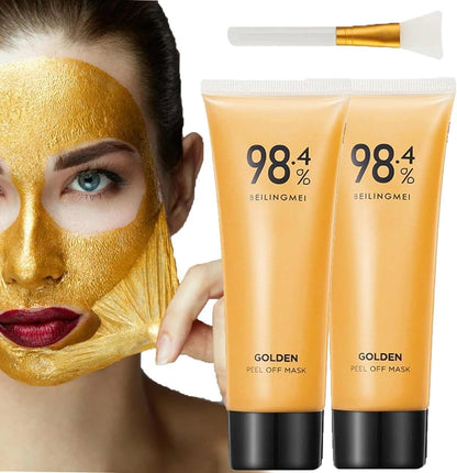 Gold Peel Off Facial Mask (Pack of 2)