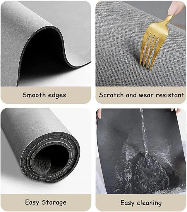 Quick-Drying Mat (Pack of 2)