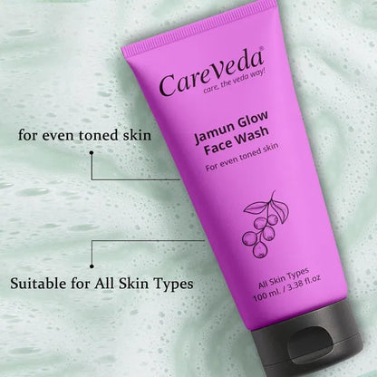 CareVeda Jamun Glow Face Wash